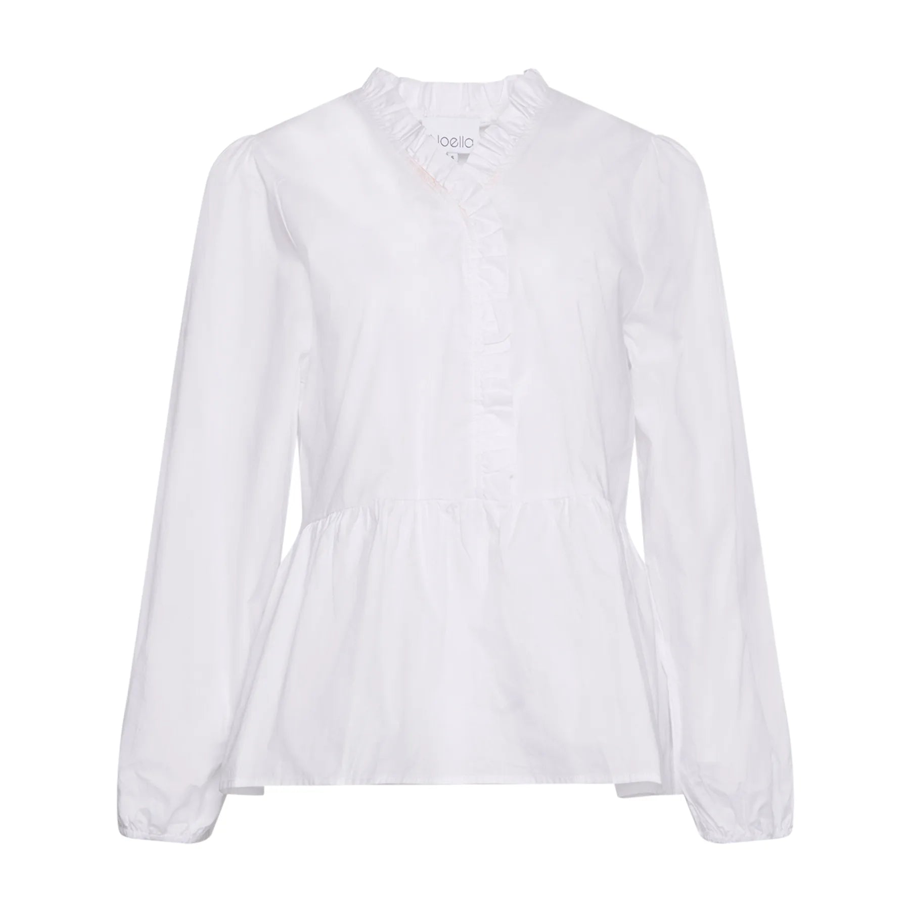 Matti Blus Poplin - Vit