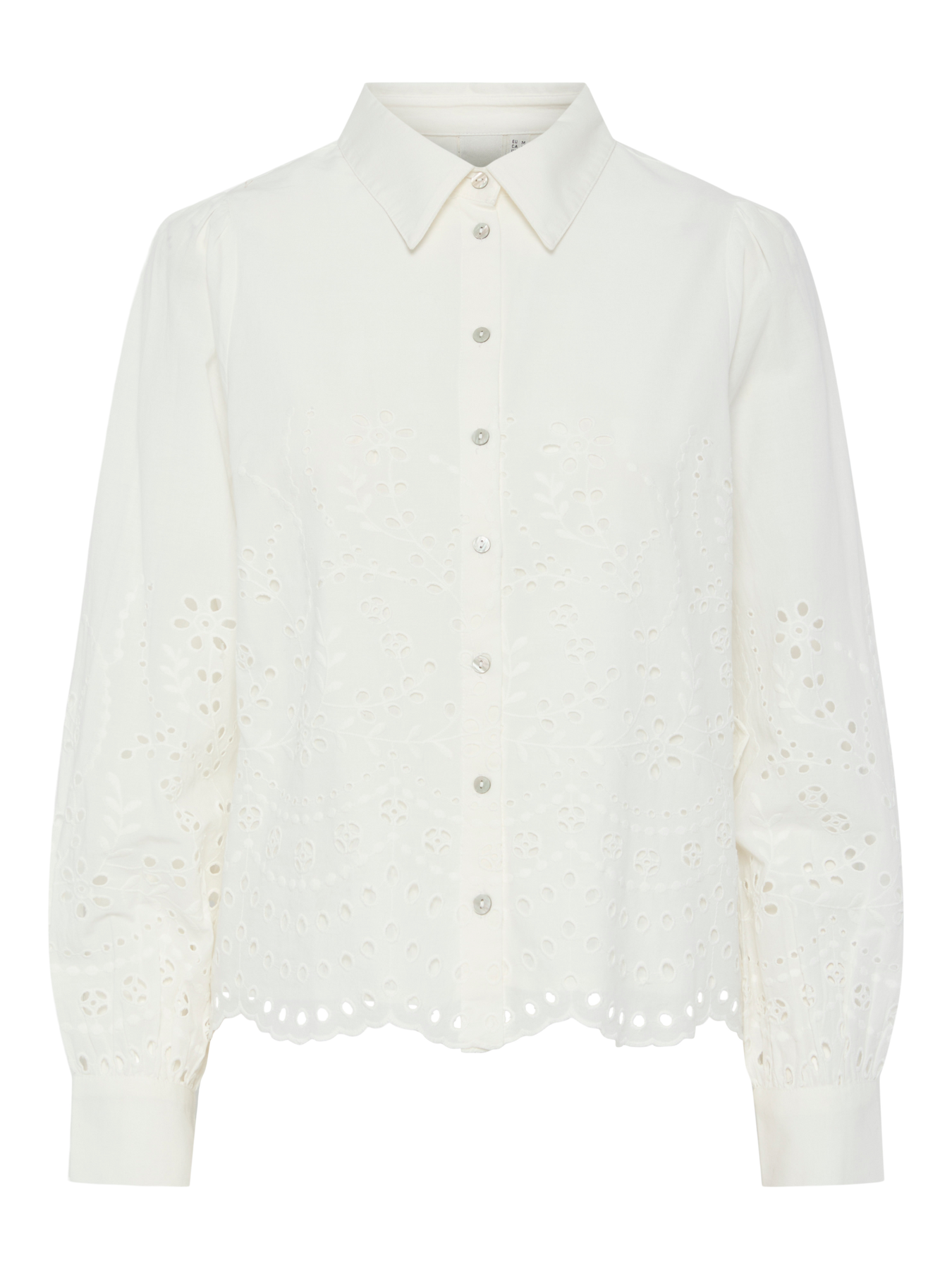Yasluma Ls Skjorta S. - Star White
