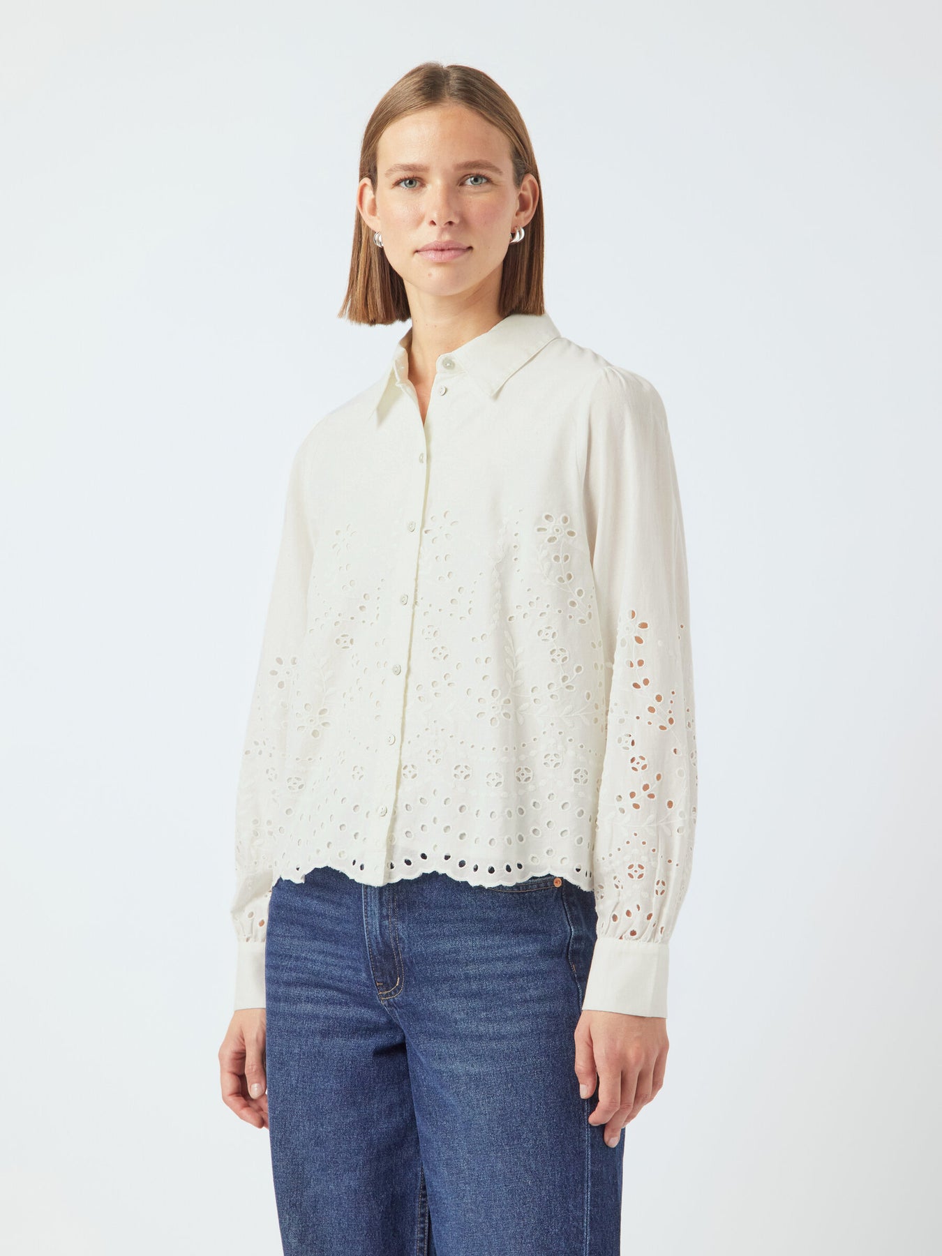Yasluma Ls Skjorta S. - Star White