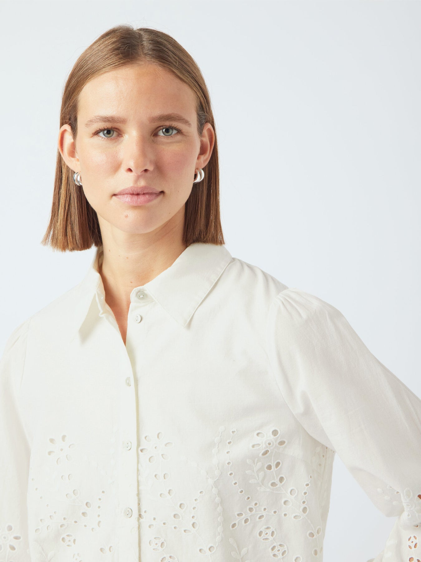Yasluma Ls Skjorta S. - Star White