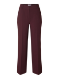 Rita Mw Wide Pant - Fig Melange