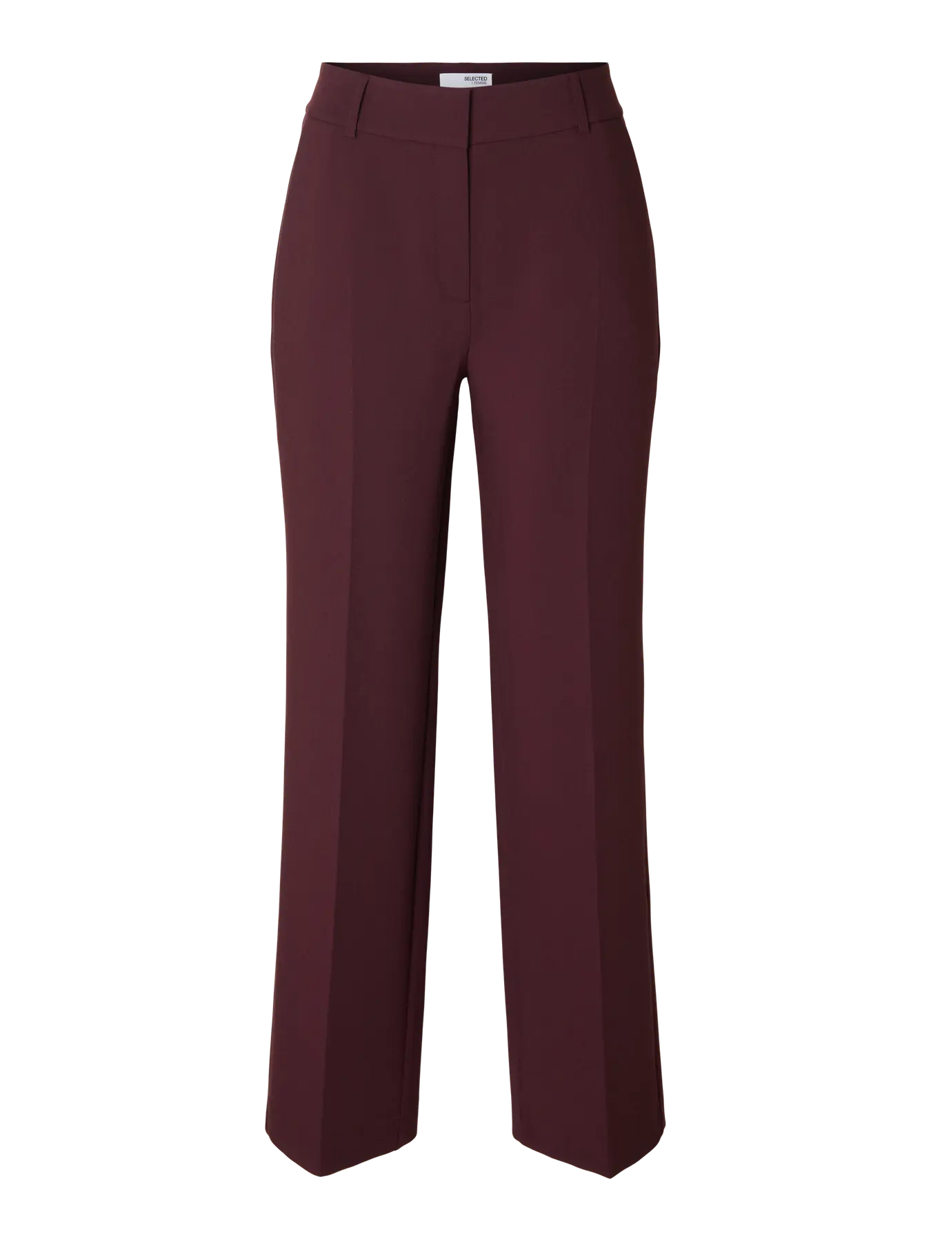 Rita Mw Wide Pant - Fig Melange