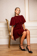 Jolie Dress - Velvet Bordeaux