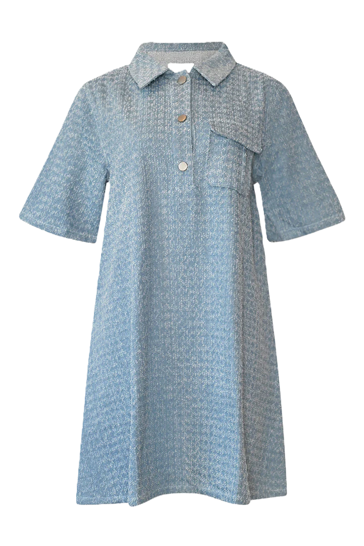 Jozie Dress - Light Blue Wash