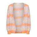 Pacific Knit Cardigan - Apricot/Lavender Mix