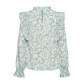 Ruth Blouse - Lavender Flower
