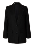 Tania-Rita Ls Relaxed Blazer - Svart