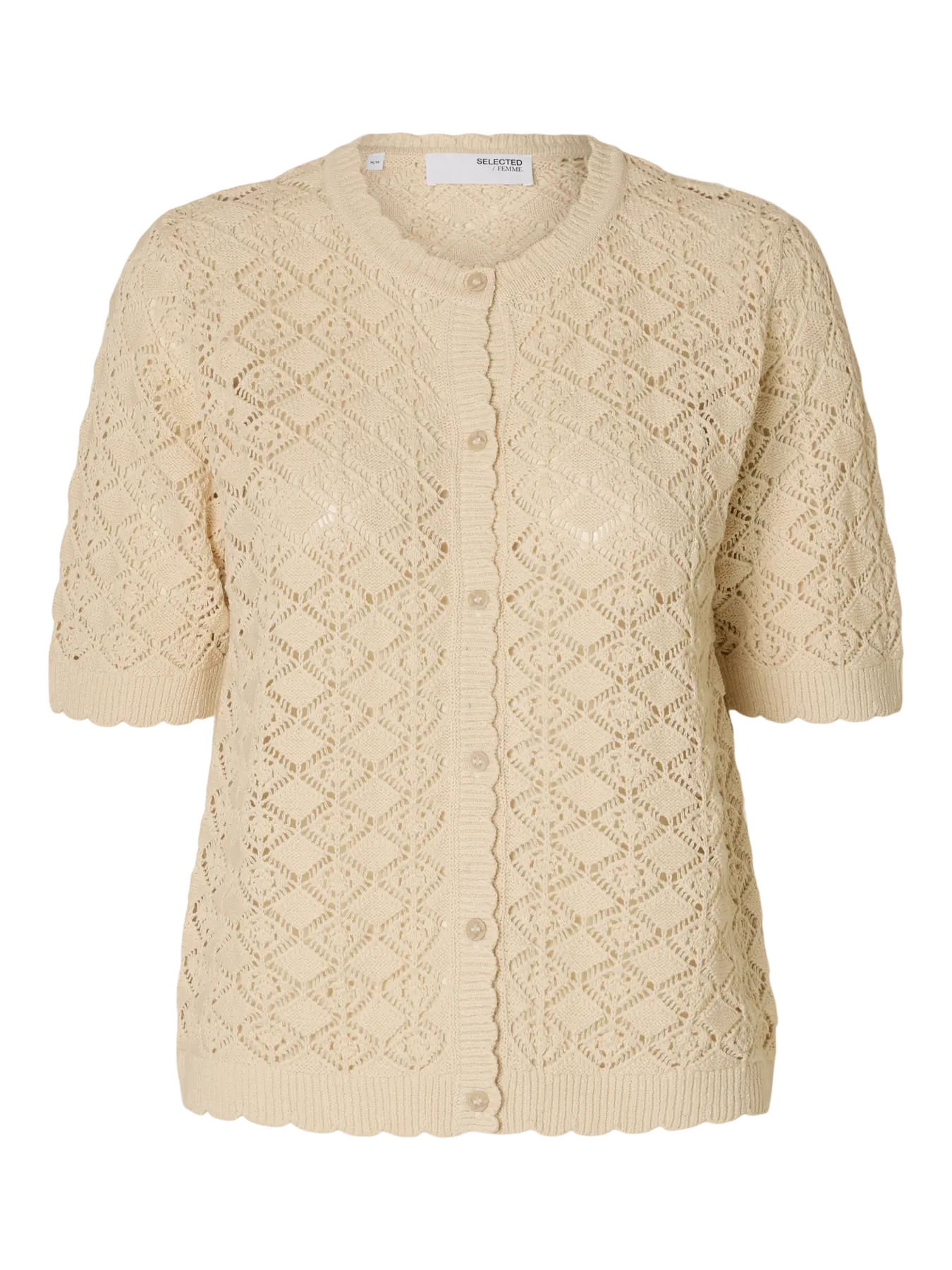 Sofia 2/4 Knit Kofta - Birch