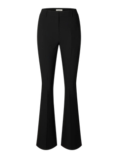 Rita Mw Slim Flared Pant Fd - Black
