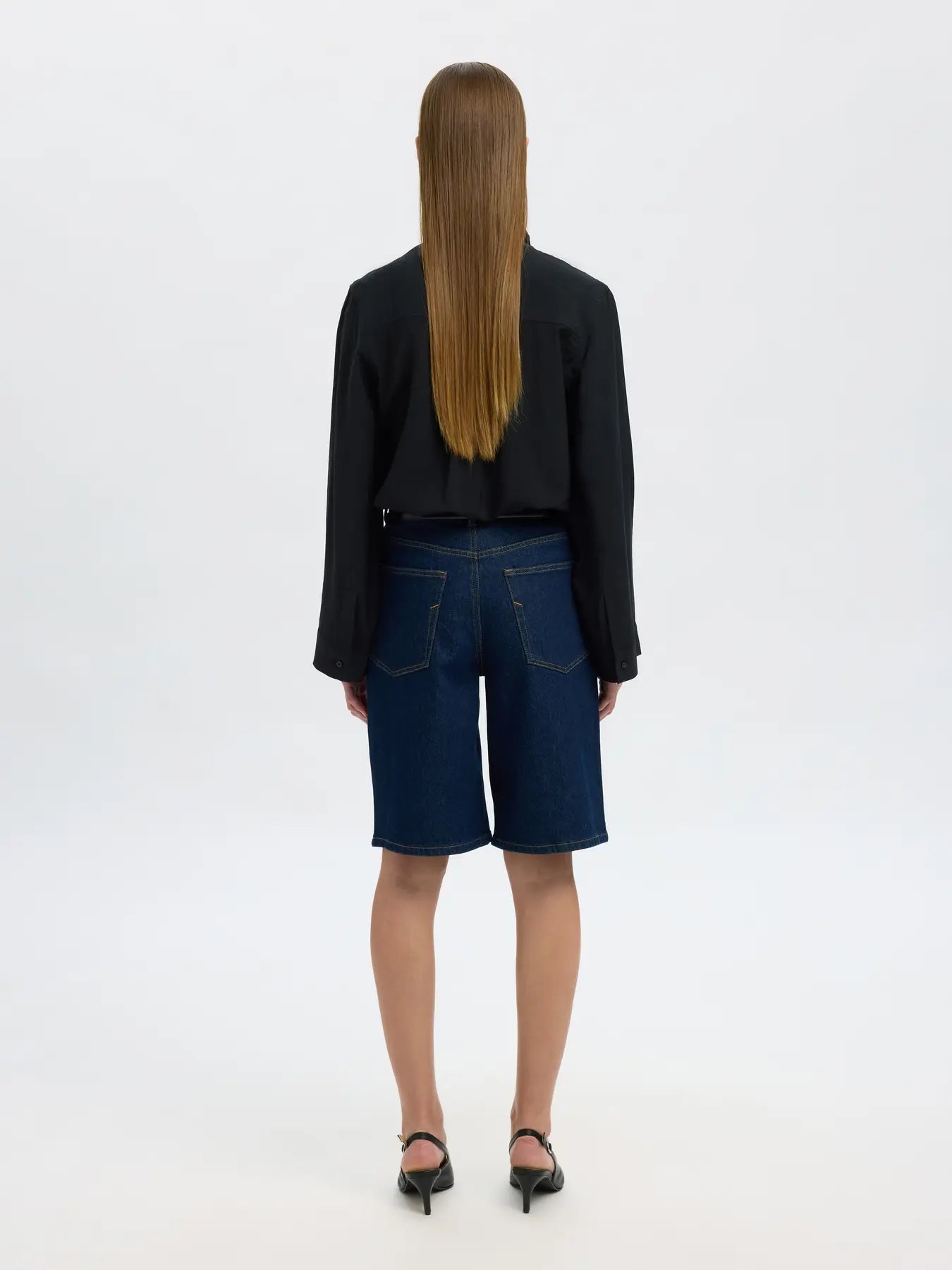 Amara Ls Relaxed Shirt - Svart