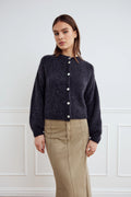 Kae Knit Cardigan - Svart