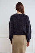 Kae Knit Cardigan - Svart