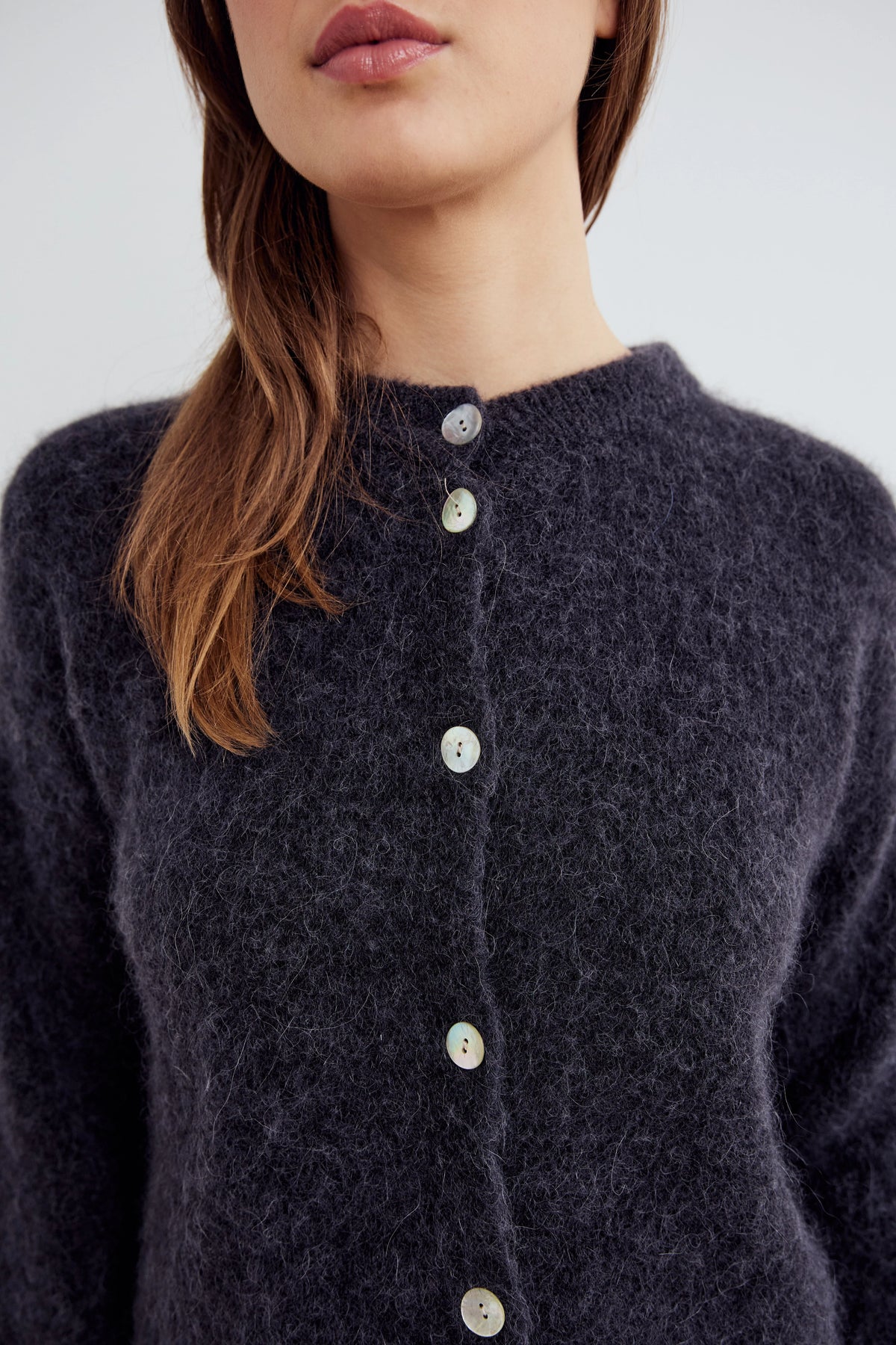 Kae Knit Cardigan - Svart