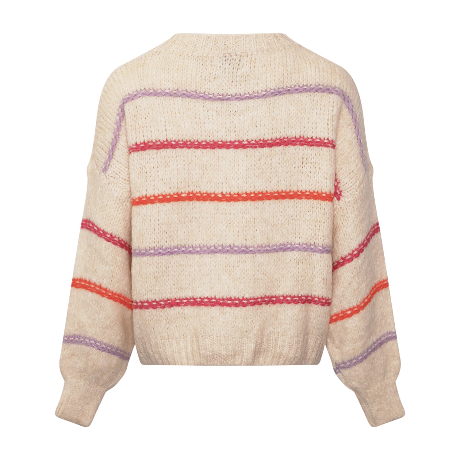 Kalita Knit - Oyster Berry Stripe