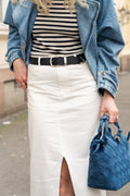 Bennett Long Skirt - Cream