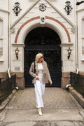 Diana Blazer - Apricot Tweed