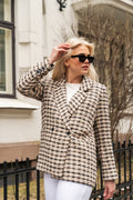 Diana Blazer - Apricot Tweed