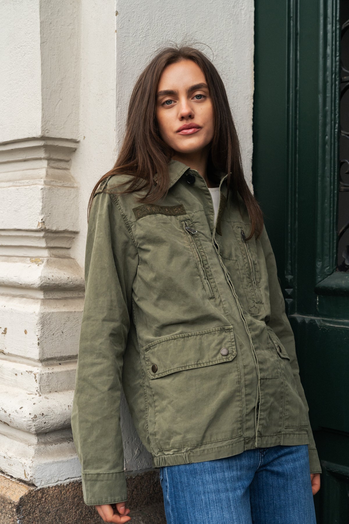 Kid Coton Lave Perm - Kaki