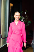Lotus Dress -  Fuchsia Pink