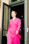 Lotus Dress -  Fuchsia Pink
