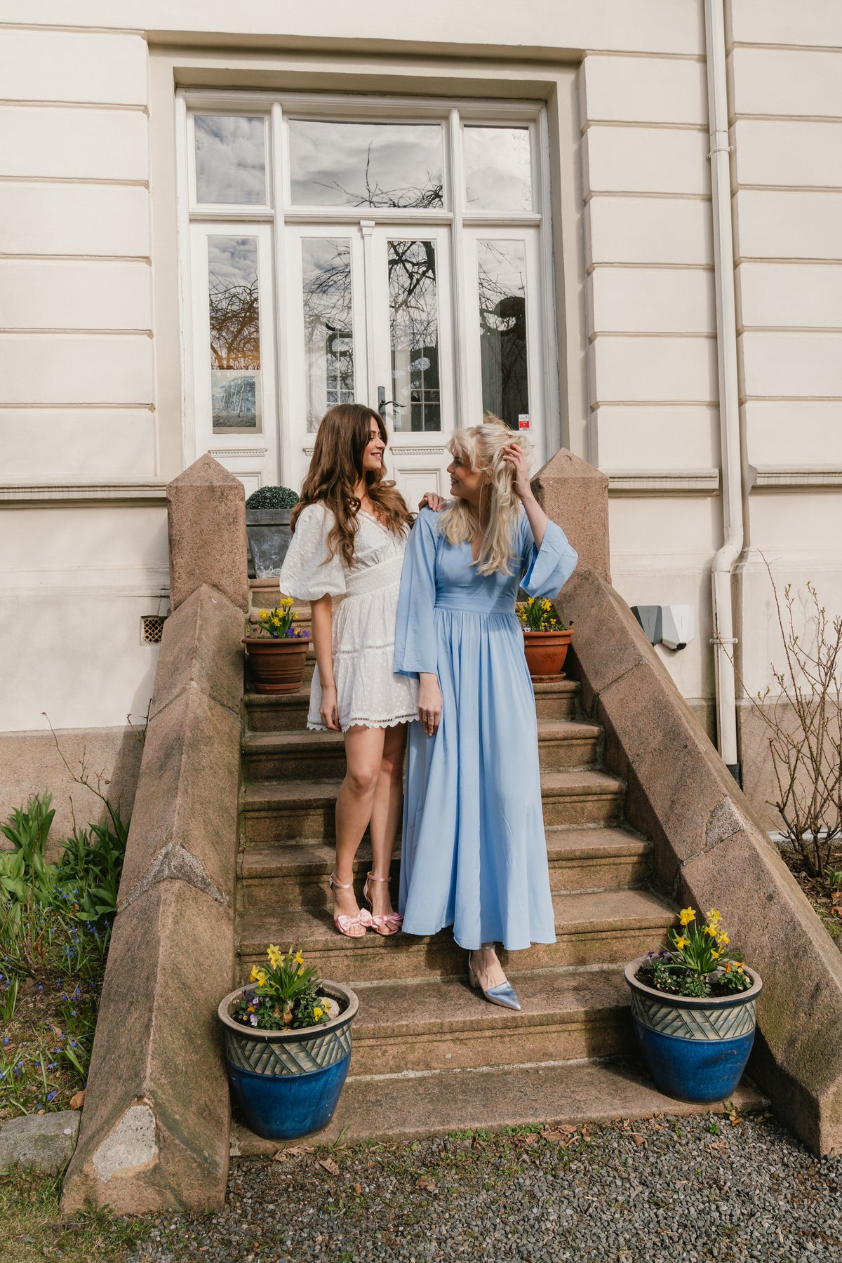 Milena Dress - Vista Blue