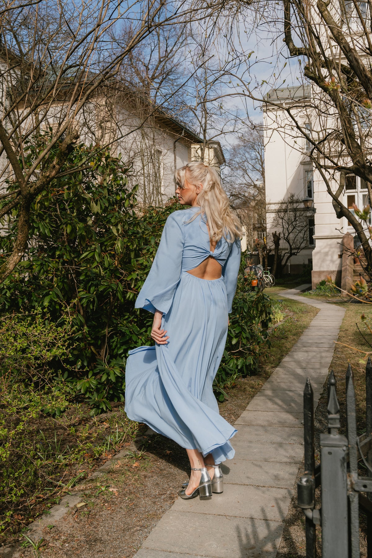 Milena Dress - Vista Blue