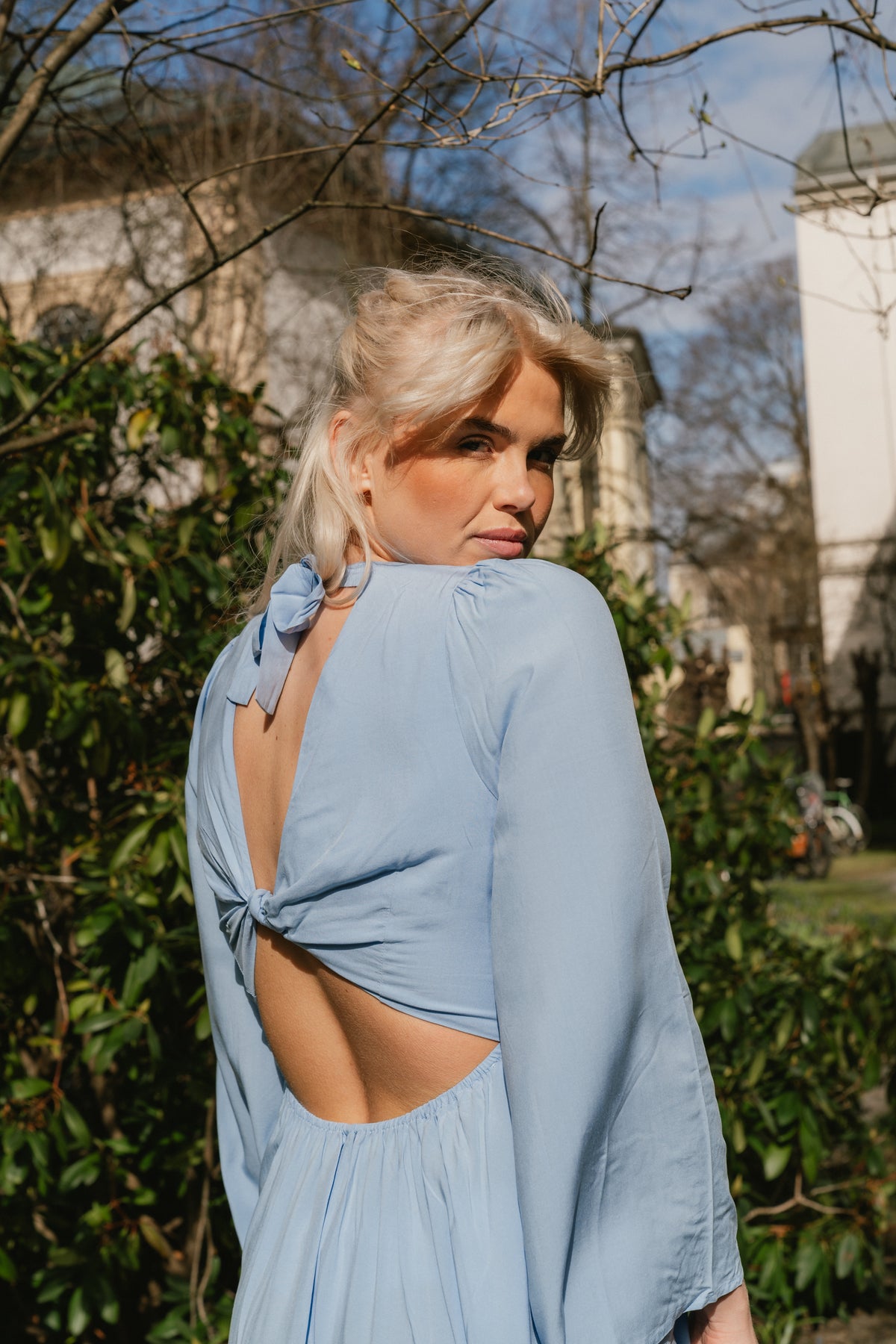 Milena Dress - Vista Blue