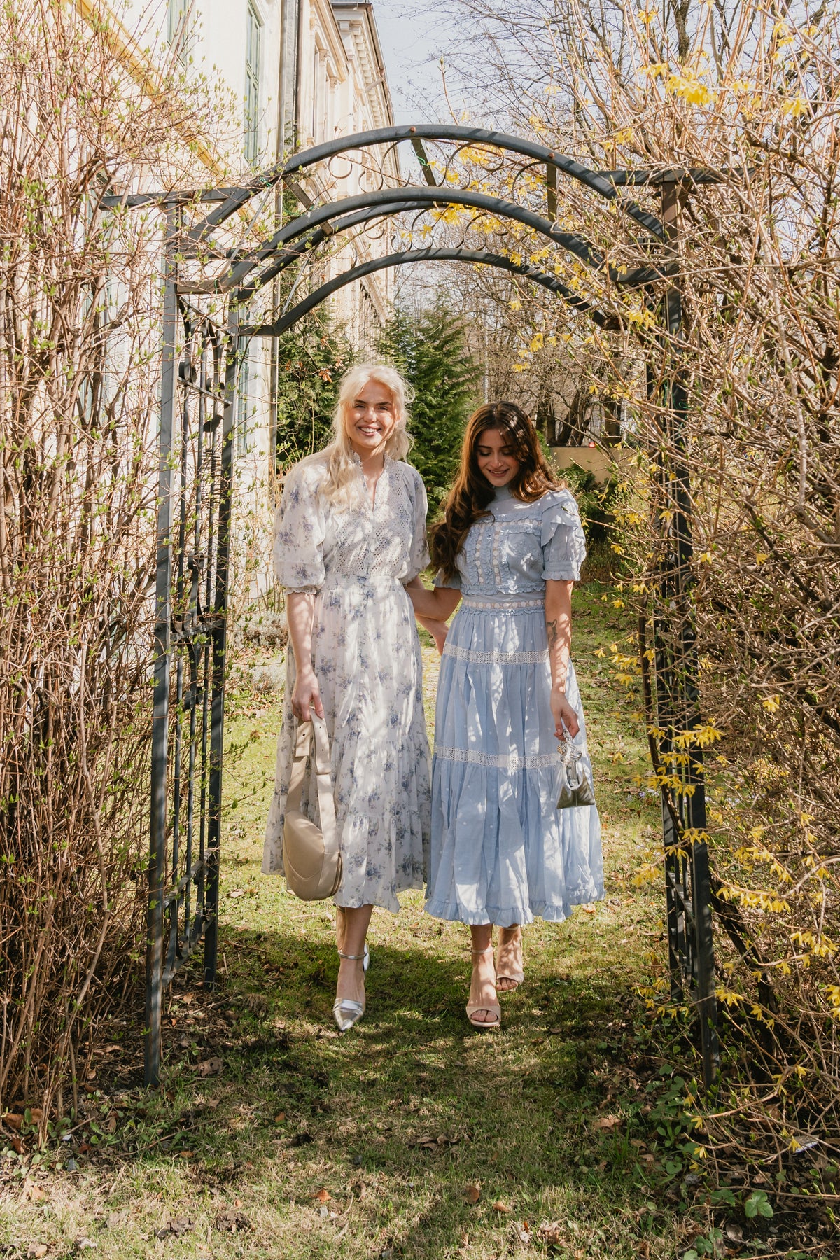 Iro Maxi Dress - Light Blue
