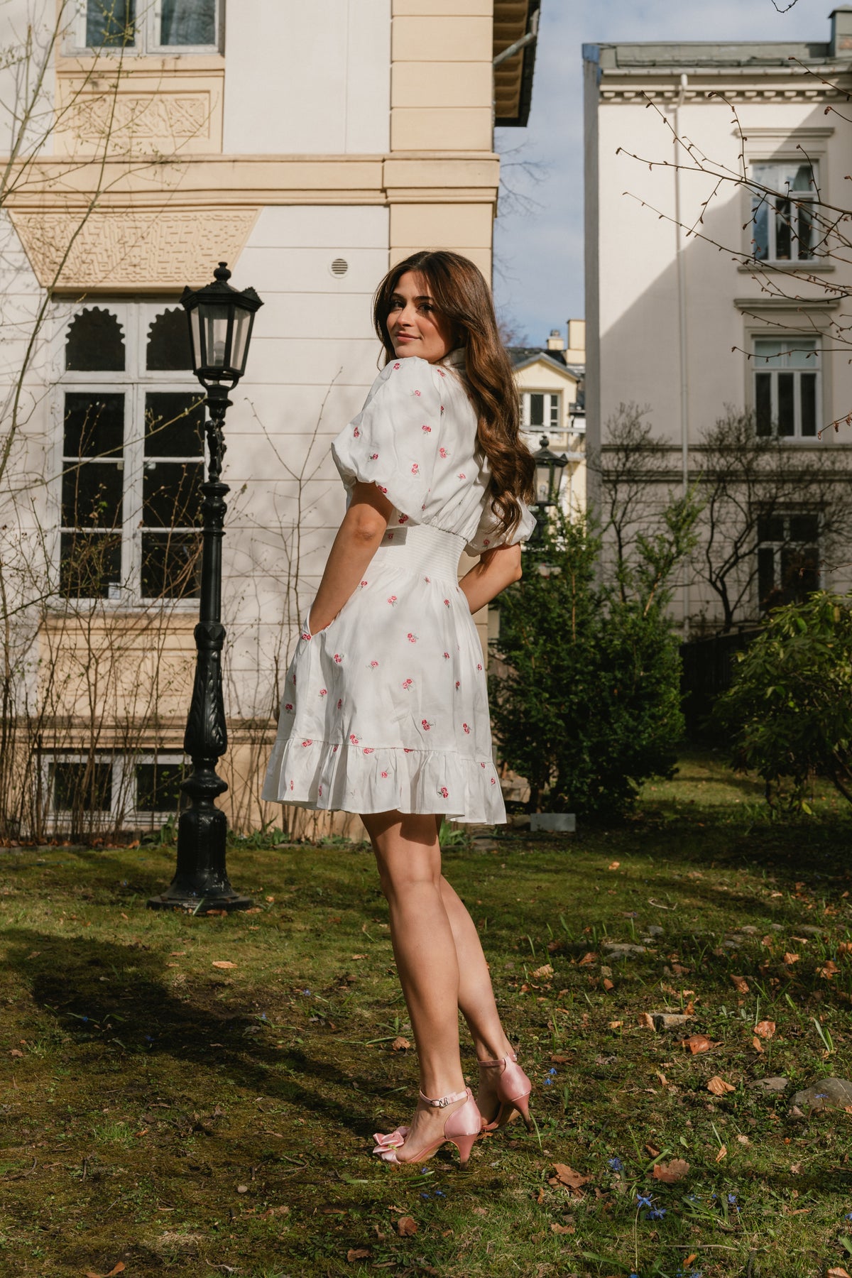 Makayla Dress - Sachet Pink
