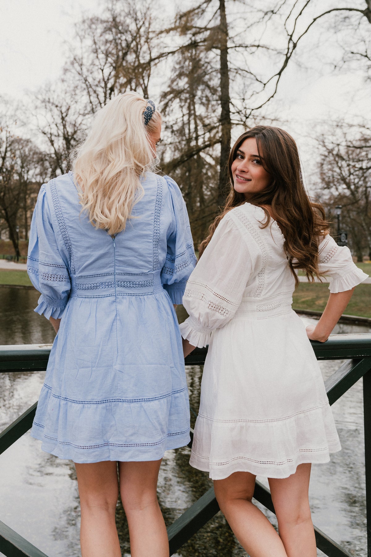 Kinsley Dress - Vit