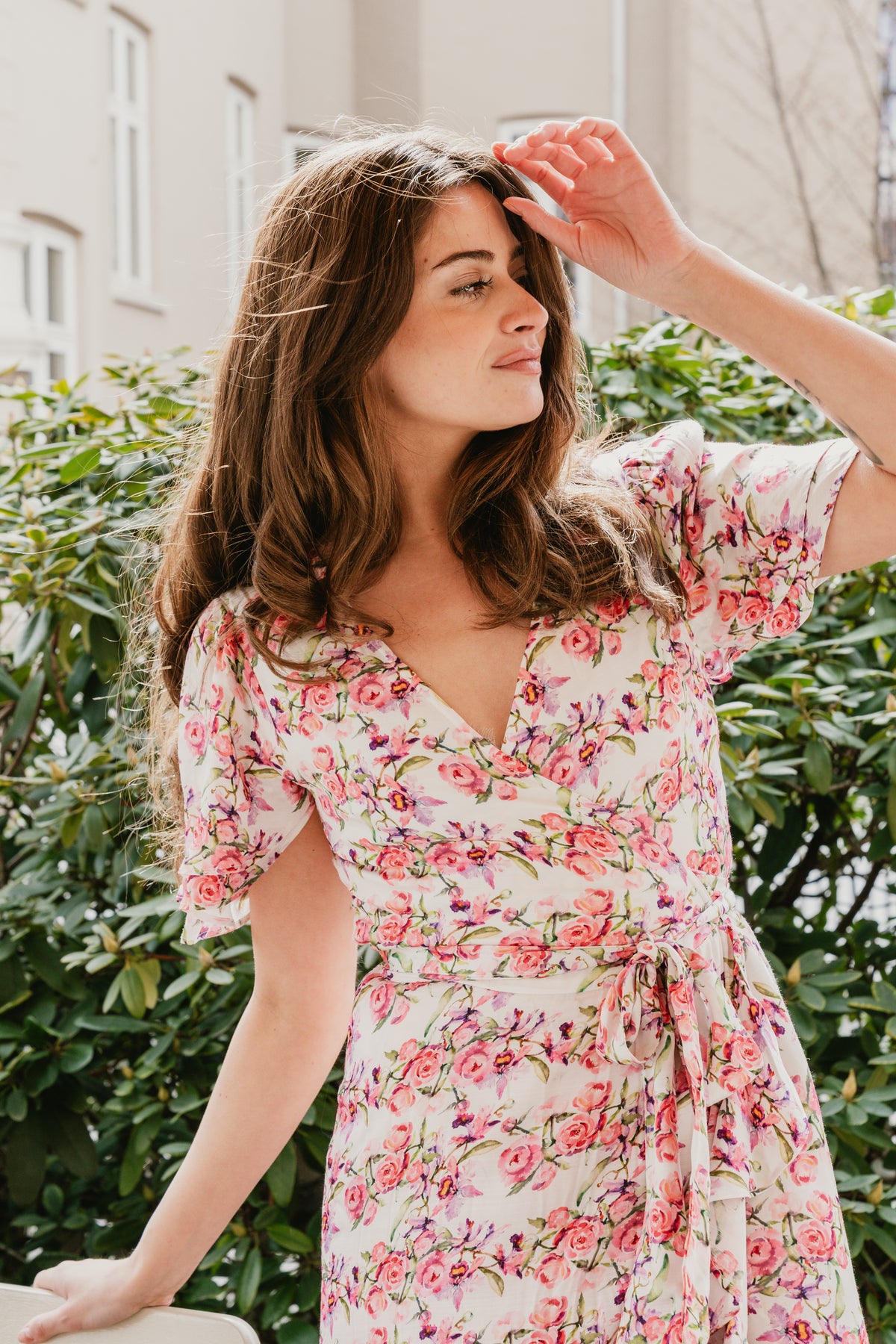 Gabriella Maxi Dress - Lavender Flower