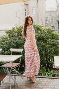 Gabriella Maxi Dress - Lavender Flower