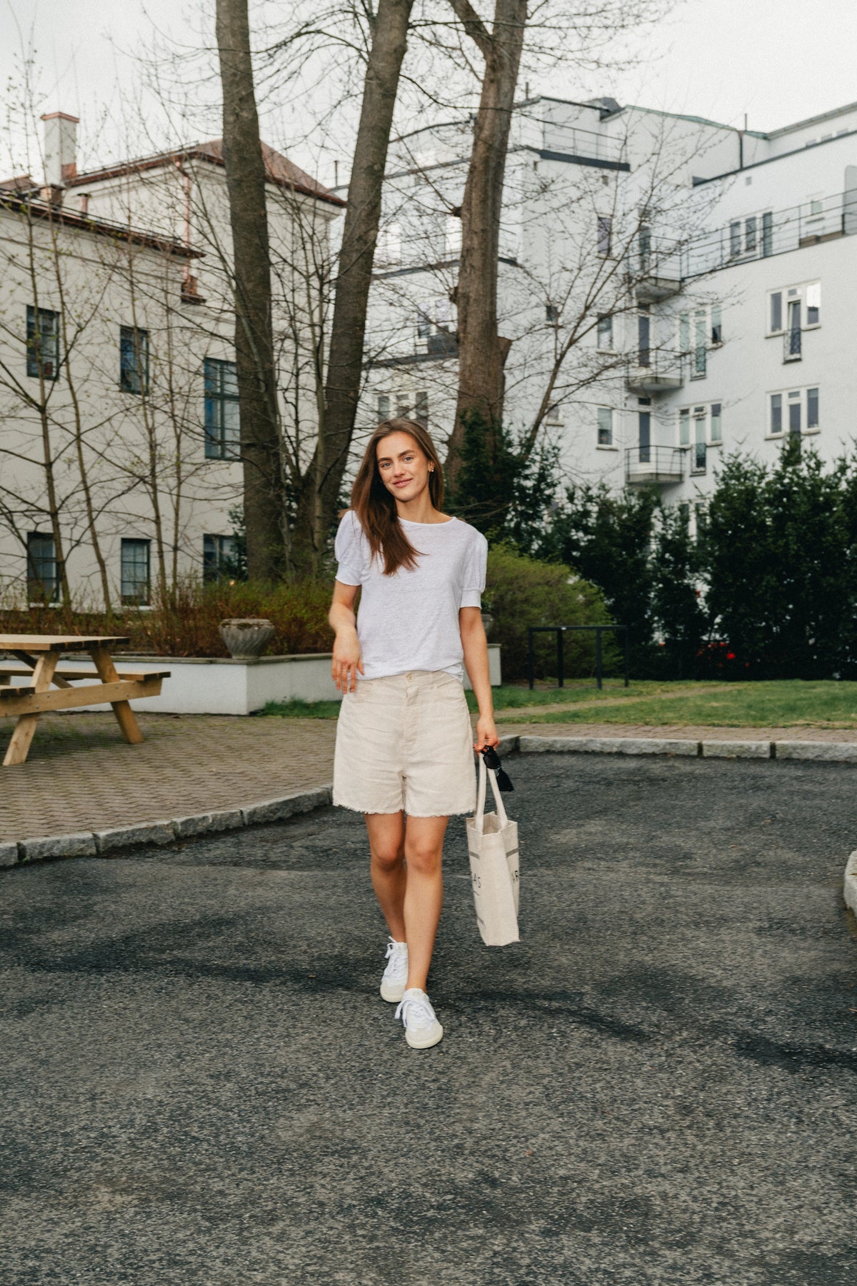 Maya Short - Ecru