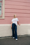 Basic Jersey Cats Relaxed T-Shirt - Bright White