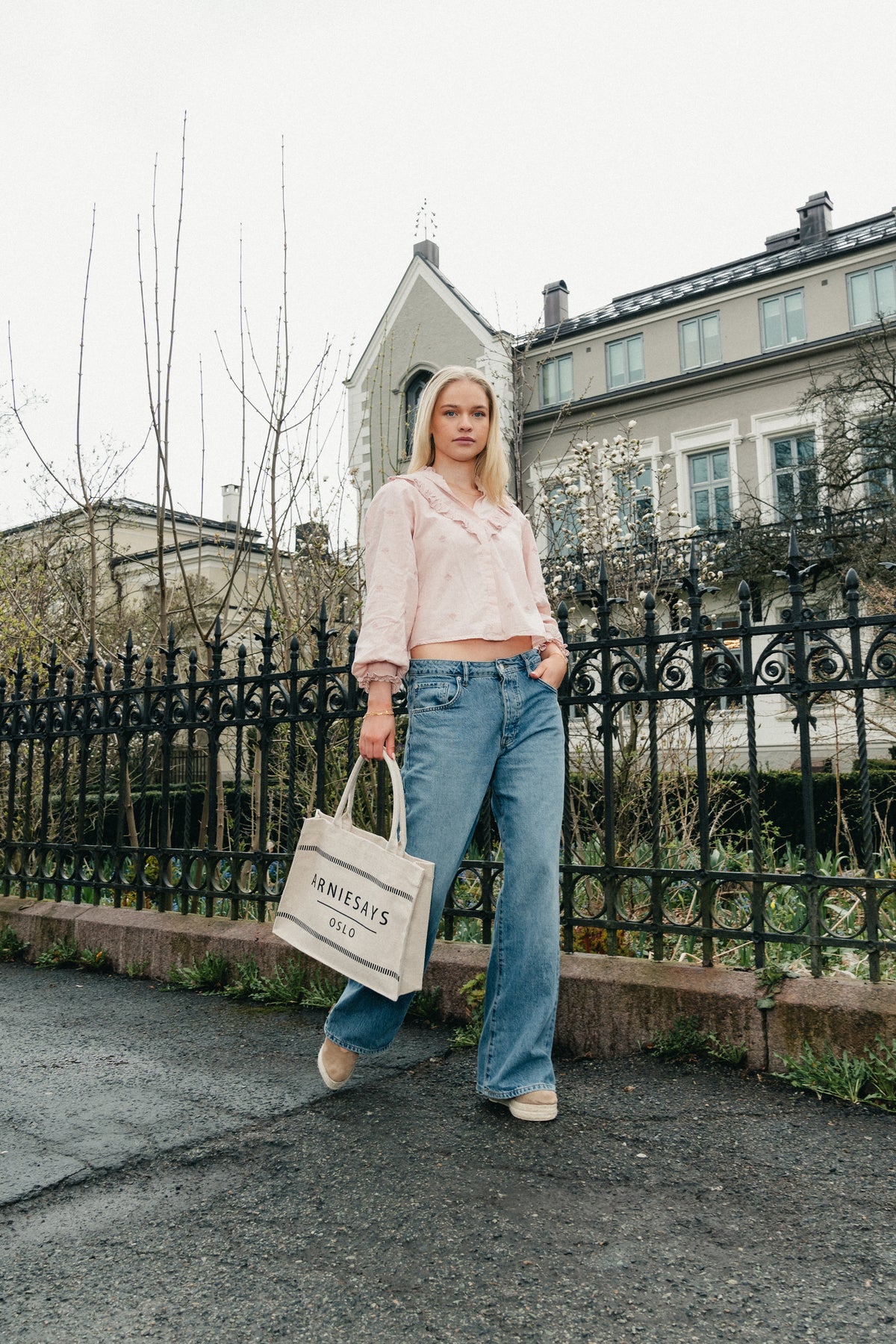 Riviera Shopper - Ecru