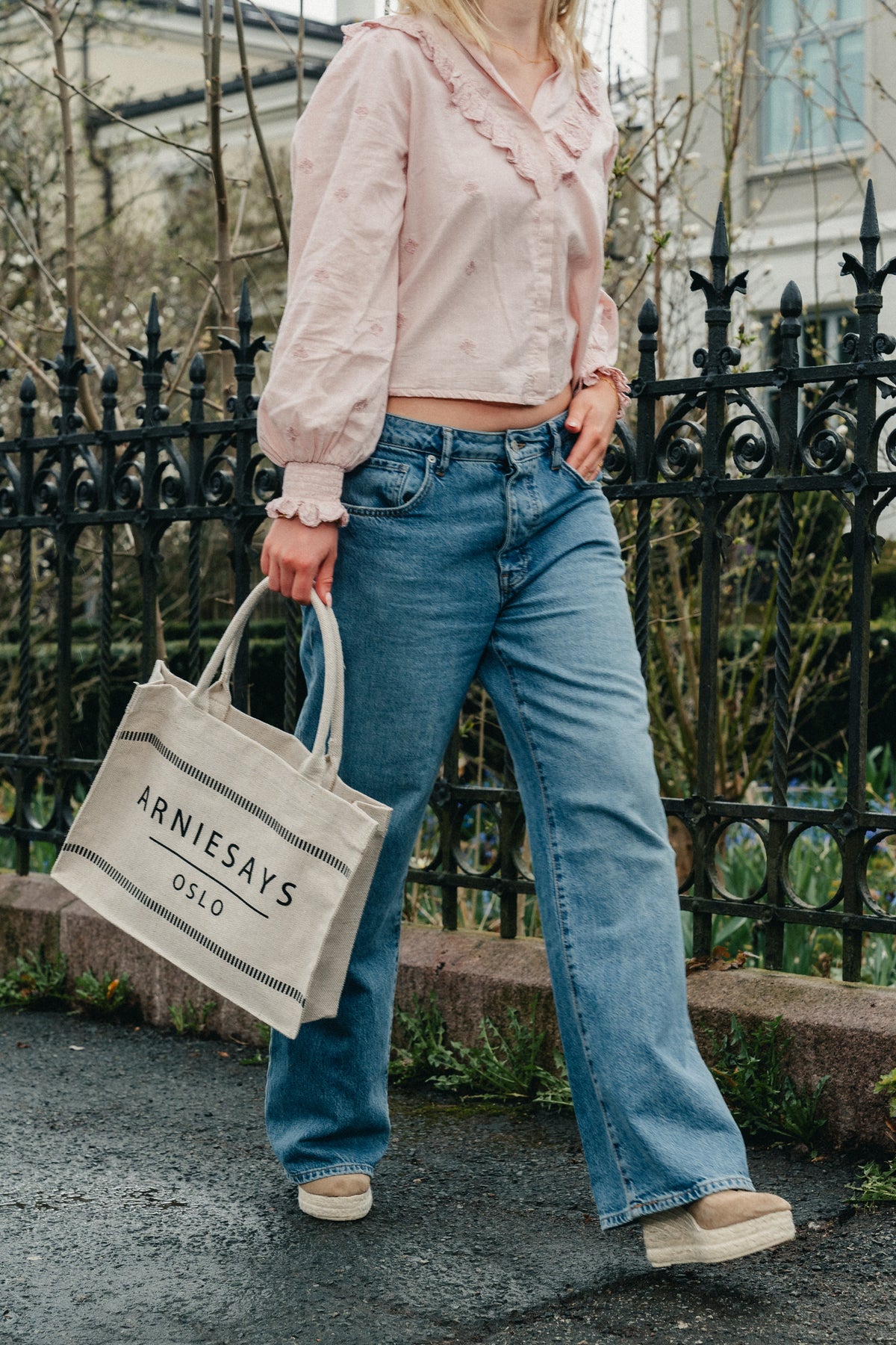 Riviera Shopper - Ecru