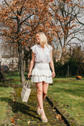 Jayla S Voile Top - Vit