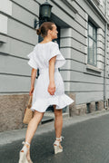 Fia Linen Dress - White