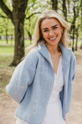 Zip Jacket - Light Blue