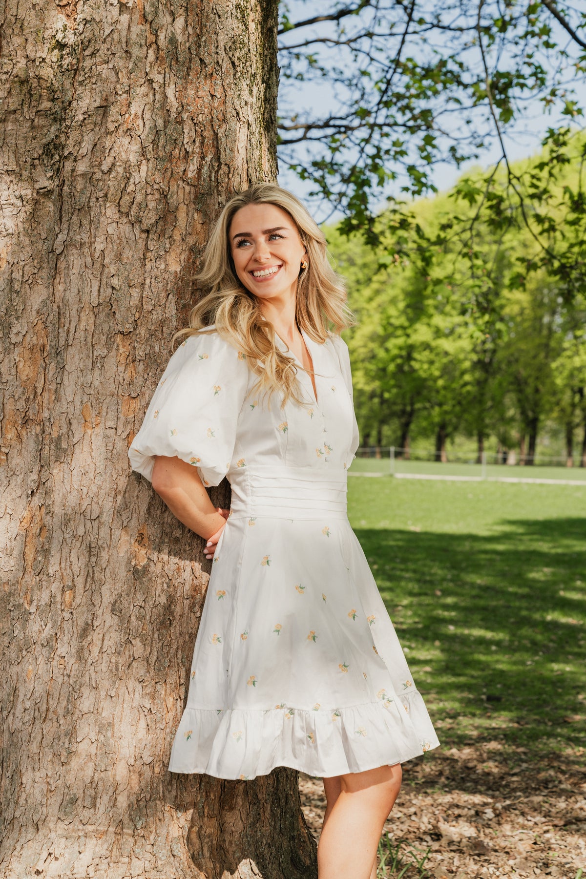Makayla Dress - Golden Haze