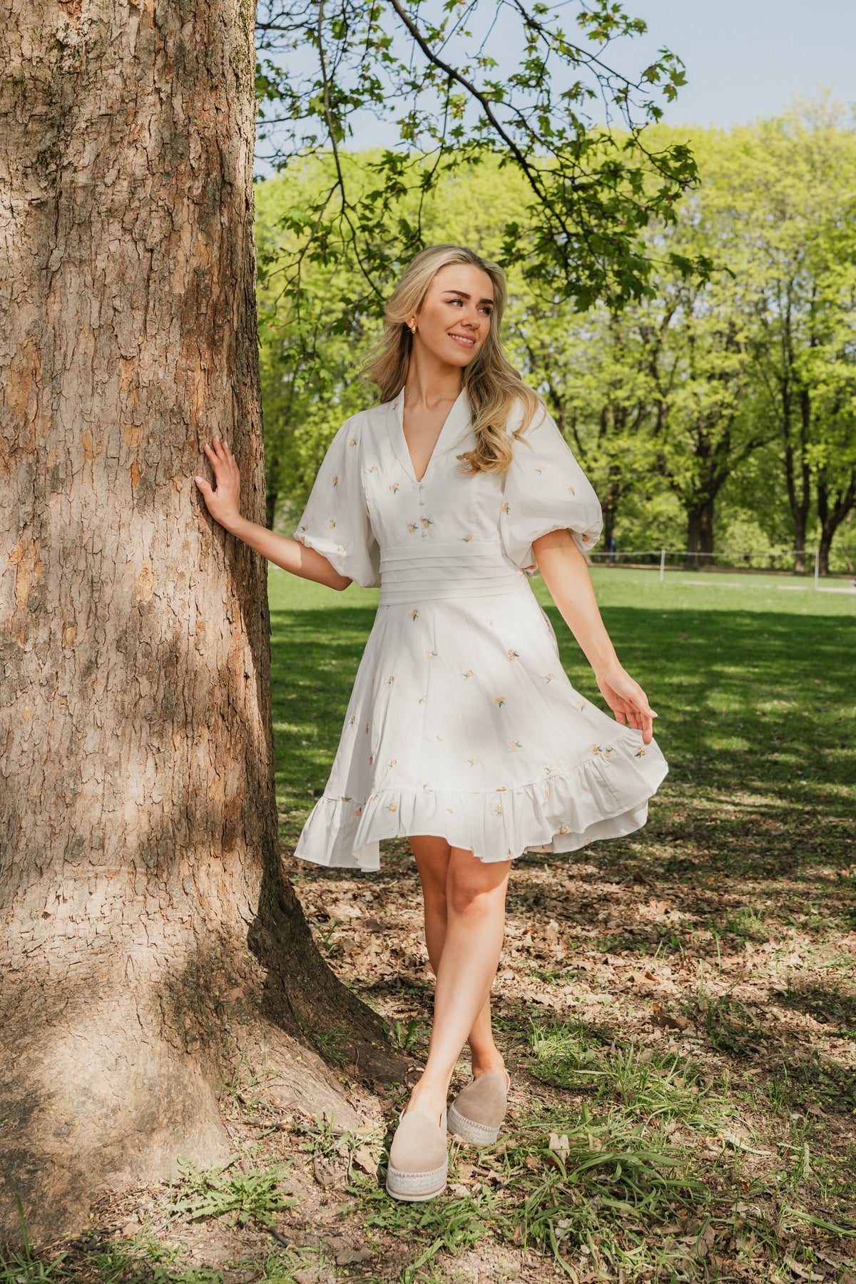 Makayla Dress - Golden Haze