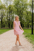 Escapist Mini Dress - Flash Pink