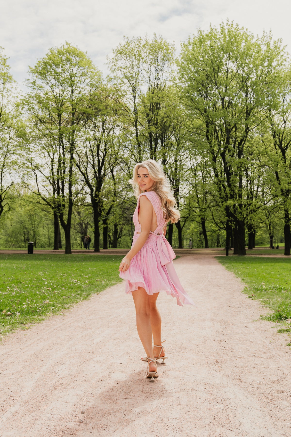 Escapist Mini Dress - Flash Pink