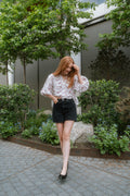 Ellie Shorts - Washed Black