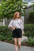 Ellie Shorts - Washed Black