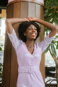 Sequins Mini Dress - Liliac