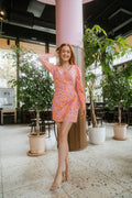 Yvonne Dress - Leo Orange