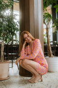 Yvonne Dress - Leo Orange