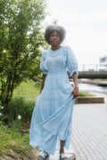 Loisa Dress - Powder Blue