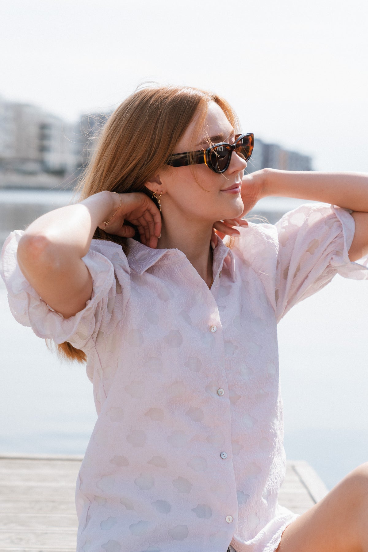 Minni Blouse - Lavender